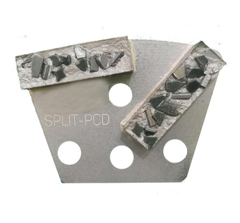 Split PCD pads